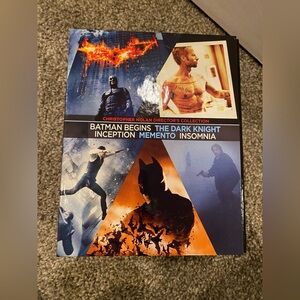 The Christopher Nolan Director's Collection Bluray